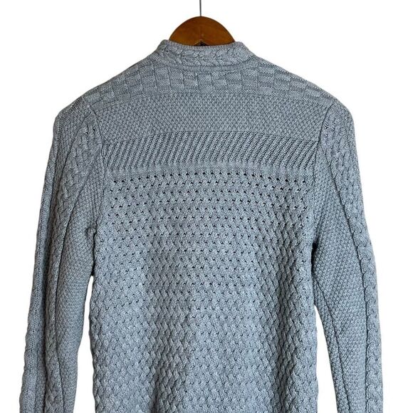 L.L. Bean 100% cotton grey cardigan. Size small - Picture 8 of 8